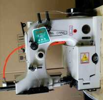 Green worker Gk35-6 type sewing machine automatic cutting line pneumatic push wire sealing machine plastic woven bag sealing machine manufacturer