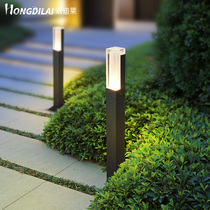 Lawn light Outdoor waterproof garden light Villa garden grass landscape light Outdoor simple plug high pole post street light