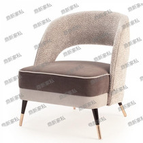 Nordic Single Chair Leisure Sofa Chair Western Restaurant Chair Modern Fashion Cafe Chair Sales Building