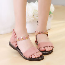 2020 Summer new fashion childrens sandals womens shoes female princess shoes dance shoes sandals big childrens shoes women