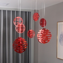 Wedding Supplies Grand total wedding Living room Decoration Creative Laba Decorative Heart-shaped Bedroom Solid-Heineword Pendant Suit