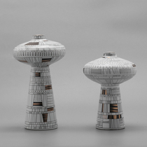 Modern light and luxurious creative black and white lines Decorative Vase Pendulum Pieces Living Room Home Flower Flower Ware Home Ceramic Furnishing