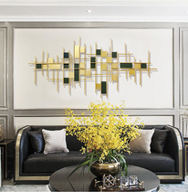 Simple modern living room metal wall decoration sofa TV background wall pendant creative wrought iron wall decoration wall