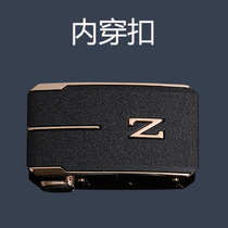 New inner wear belt head mens automatic buckle business belt head inner buckle pants buckle buckle 3 5cm accessories