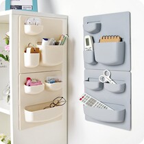 Toilet shelf Wall wall suction wall bathroom non-perforated toilet waterproof cosmetics storage box