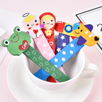 Children bookmarks cute Primary School students cartoon handmade diy materials homemade creative kindergarten