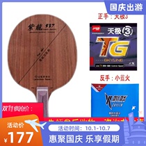 Galaxy purple dragon PD-437 PD-537 table tennis bottom plate racket 7 layer pure wood CL structure