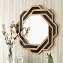 Postmodern art background wall decorative mirror American high-grade wall hanging sunglasses Creative entrance home accessories