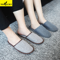 Summer outdoor portable slippers Travel business hotel slippers Female outdoor folding non-slip mens light slippers
