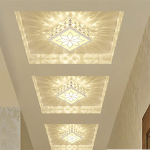  Crystal aisle light LED spotlight Downlight Home light Foyer entrance light Ceiling light Modern simple corridor light