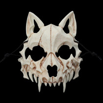Werewolf mask Dragon God halloween Japanese writer Kurado Mito two dimensional animal skull werewolf mask