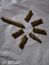 All-copper lengthened quick-plug connector large group male head 1 minute tooth 2 minute tooth