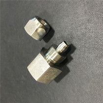 Stainless steel inner wire quick screw pressure gauge adapter terminal 20*1 5-6 8 10 12mm Trachea connector