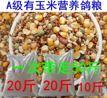 50kg of corn pigeon food flying nutrition feed bird food pigeon ornamental pigeon meat pigeon food