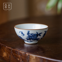 Ask the Dingding Ryao Nafu Cup Master Cup Single Cup Jingdezhen Tea Cup Small Tea Cup Personal Tea Cup