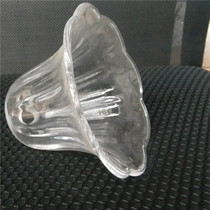 Glass lampshade housing E27 lamp head translucent frosted lampshade Restaurant bedroom light Table lamp chandelier lamp shade DIY