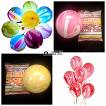 Christmas wedding day agate childrens toys 12 inch clouds colored clouds thick round arch balloon