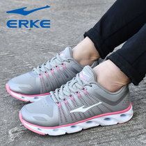 Hongxing Erke womens shoes running shoes womens non-slip shock absorption spring and summer new casual shoes light leather sneakers women