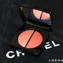 Spot Chanel Chanel 2021 early spring limited mountain tea flower bicolor high light blush pan