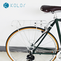 Kolor kale bicycle rear shelf aluminum alloy rear seat adjustable retro rear seat frame