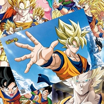 Dragon Ball Poster New Comics Around Monkey King Goonberry Berjita Japanese Dormitory Room Wall Sticker