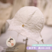 Soft light and thin ETTOI Korean small flying horse children clothing 2022 Chun girls flower buds hat 176881
