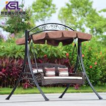  Outdoor hanging basket cradle chair swing Indoor hanging chair Courtyard double hanging chair Living room balcony Outdoor leisure swing