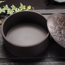 High-grade Cunzi Puer ceramic large cake sand seven cakes whole Tea Tea Tea Tea pot bucket Yixing purple tea handmade