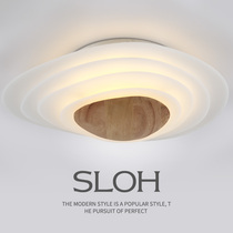 Nordic simple bedroom ceiling lamp 2021 new ins wind girls creative designer room Japanese lamps