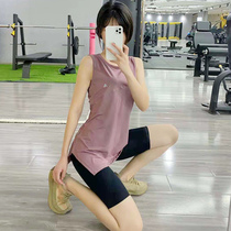 Peach buttocks fitness pants womens summer thin five-point pants high waist lifting hip running anti-light sports yoga shorts