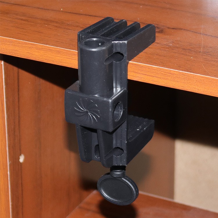 Live equipment clamping eye-table lamp clamping general plastic clamping arm clamping clamping desktop folder