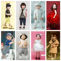 Childrens photography clothing 2020 New Photo Studio fashion trend 1-2-3-4 years old boys and girls photography Korean version of clothing