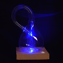 Klein bottle science ornaments teaching decoration transparent form extension type mathematical model of bottle with water