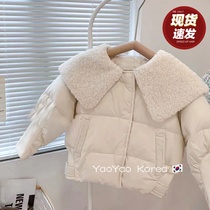 Girls' Cotton suit Han version of Winter Yanqi fashionable 2022 new Korean system tumbling coat children thickened warm cotton clothes