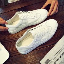 Tide Cards Mens Shoes Genuine Leather Little White Shoes 2022 Spring New Trends 100 Hitch Men Casual Shoes Flat-bottomed Breathable Plate Shoes