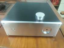 All-aluminum chassis front and rear stage amplifier shell Aluminum profile chassis Fever Diy high-power chassis bile machine shell