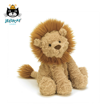 jellycat British Fuddlewuddle Lion wave fur Cubs plush toy Net red model