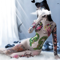 Sexy Eroy Underwear Perspective Passion Even Body Silk Stockings Free Fall Transparent Lace Seductive Fire Peppery Tease Pyjamas