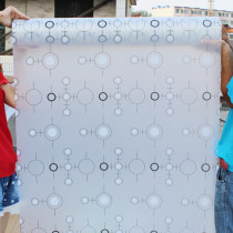 Window sticker transparent opaque bathroom moving door office window sticker blackout white frosted toilet glass film