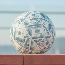 US dollar bill graffiti basketball color No. 7 1 4 5 6 girls children and teenagers student competition training Blue Ball