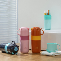 Travel wash cup portable business trip wash bag womens outdoor products bottle storage bag travel package wash suit