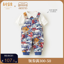 Long-lived rich and precious baby baby pants spring and autumn clothes for men and women children wearing trousers cute foreign