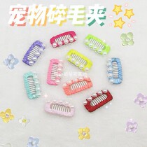 Very easy to fall pet dog broken hair clip hair clip hair accessories cute floral headdress Marzis Yorkshire Teddy
