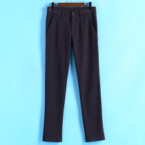 Mens U series spring waist highlights material comfortable close-fitting wear casual trousers 815