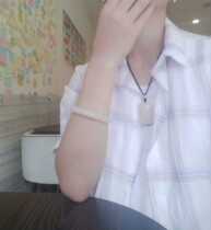 Muzi shopkeeper and Tian Jade Qinghai material boutique Wild niugou shallow sugar Golden Osmanthus no matter brand plain Jade Cong