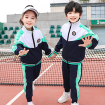 childrens class uniform elementary school uniform kindergarten uniform spring autumn sportswear summer baseball uniform three-piece set