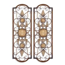 uttermost European wrought wrought wrought light luxury living room bedroom porch decorative wall 13475