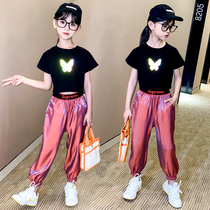 8 Nets Red Girl Suit Summer Loaded Jazz jazz 13 CUHK Children 12-year-old Ocean Gas 100 Dew Navel 10 Street Dance 9