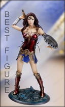 Juyantang Anime magic change Batman vs Superman Dawn of Justice Wonder Woman 1 3 game hand-made statue