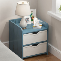 Bedside table simple modern bedroom bedside cabinet locker Nordic simple storage rack small storage mini
